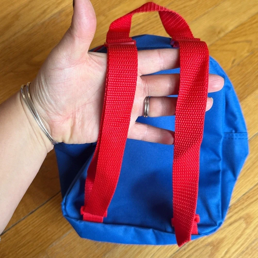 Mini Marvel Spider-Man Red and Blue Backpack NWOT - Picture 2 of 4